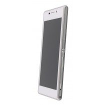 Display Module Sony Xperia M2 Aqua wit - Voorkant