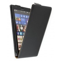 Flip case dual color Nokia Lumia 1520 zwart