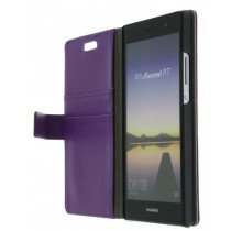 M-Supply Flip case met stand Huawei Ascend P7 paars