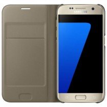 Flip Wallet Samsung Galaxy S7 EF-WG930PFE goud