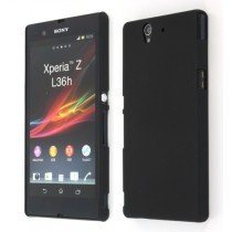 Hard case Sony Xperia Z zwart 