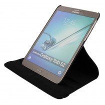 Standaard - Hoes draaibaar Samsung Galaxy Tab S2 8.0 zwart 