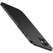 Hoesje Apple iPhone 12 Pro Max hard case - mat zwart