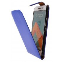 Hoesje HTC 10 flip case blauw