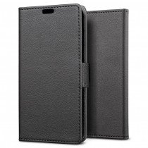 Hoesje HTC Desire 825 flip wallet zwart