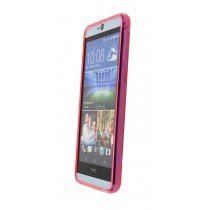 Hoesje HTC Desire 826 TPU case roze - Voorkant