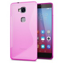 Hoesje Huawei Honor 5X TPU case roze