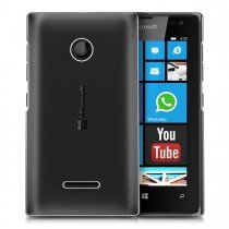 Hoesje Microsoft Lumia 435 hard case transparant