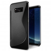 Hoesje Samsung Galaxy S8 Plus TPU case zwart