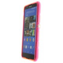 Hoesje Sony Xperia E4 TPU case roze