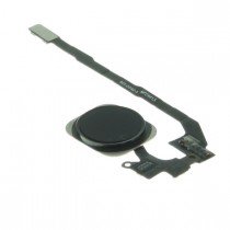 Home knop met flex kabel voor Apple iPhone 5S zwart