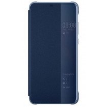 Huawei P20 Pro Smart view flip case origineel blauw
