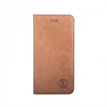 JT Berlin LeatherBook tegel - iPhone 7 Plus/8 Plus - cognac