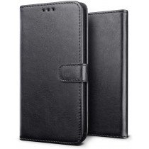 Luxury wallet hoesje Apple iPhone 11 zwart