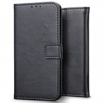 Luxury wallet hoesje Apple iPhone 12 Mini zwart