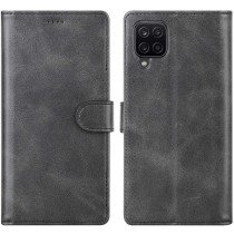 Luxury wallet hoesje Samsung Galaxy A12 zwart 