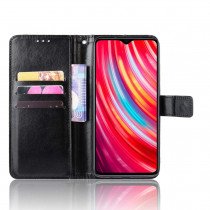 Luxury wallet hoesje Xiaomi Redmi Note 8 Pro zwart
