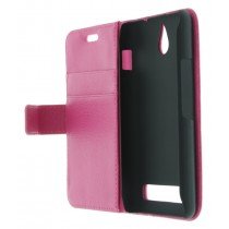 M-Supply Flip case met stand Sony Xperia E1 roze