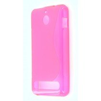 Silicon TPU case Sony Xperia E1 roze