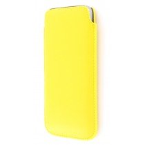 Pouch Samsung Galaxy S5 G900 geel