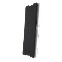 Roxfit Sony Xperia Z3+ Slimline book case zwart SMA5157B - Voorkant