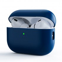 Siliconen hoesje voor Apple Airpods Pro 2 donker blauw