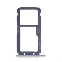 Sim en Micro SD kaart houder - Huawei Mate 20 Lite - zwart