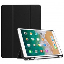 Smart cover met hard case iPad Air (2019) zwart