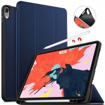 Smart cover met hard case iPad Pro 11 blauw