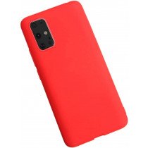 Softcase hoesje Samsung Galaxy S20 mat - rood