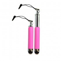 Stylus Pen capacitive roze uitschuifbaar