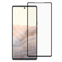 Tempered Glass (volledig scherm) Google Pixel 6 zwart