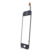 Touchscreen - digitizer Samsung Galaxy J1 zwart - Voorkant - GH96-08064C