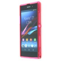 Silicon TPU case Sony Xperia Z1 roze