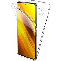 Xiaomi Poco X3 TPU hoesje voor + achter