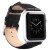 44/42mm horloge bandje leer - croco voor Apple Watch zwart