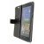 Hoesje HTC Desire 820 flip wallet zwart