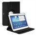 Case met Stand draaibaar Samsung Galaxy Tab 3 10.1 zwart
