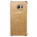 Glitter cover Samsung Galaxy S6 Edge Plus EF-XG928CFE goud - Achterkant