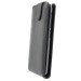 Hoesje HTC Desire 620 flip case zwart - Voorkant