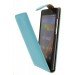 Hoesje Huawei P8 Lite flip case licht blauw