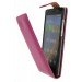 Open - Hoesje Huawei P8 Lite flip case roze