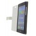 Open - Hoesje Huawei P8 Lite flip wallet wit