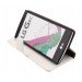 Hoesje LG G4c flip wallet wit - Standaard