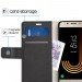Hoesje Samsung Galaxy J5 2017 flip wallet zwart