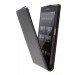 Hoesje Sony Xperia Z5 flip case dual color zwart - Open