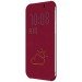 HTC One E8 Dot view flip case HC M110 paars