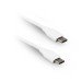 LG USB-C naar USB-C kabel EAD63687001-D wit