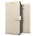 Luxury wallet hoesje Huawei P9 wit