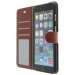 M-Supply Flip case met stand iPhone 6 Plus bruin